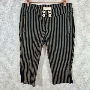 Y2K Baby Phat striped bermudas size 9